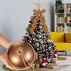 Iron Metal Bells Hanging Decoration Christmas Bells Ornament for Door Mantel Porch Window Christmas Tree Decorations  Gold