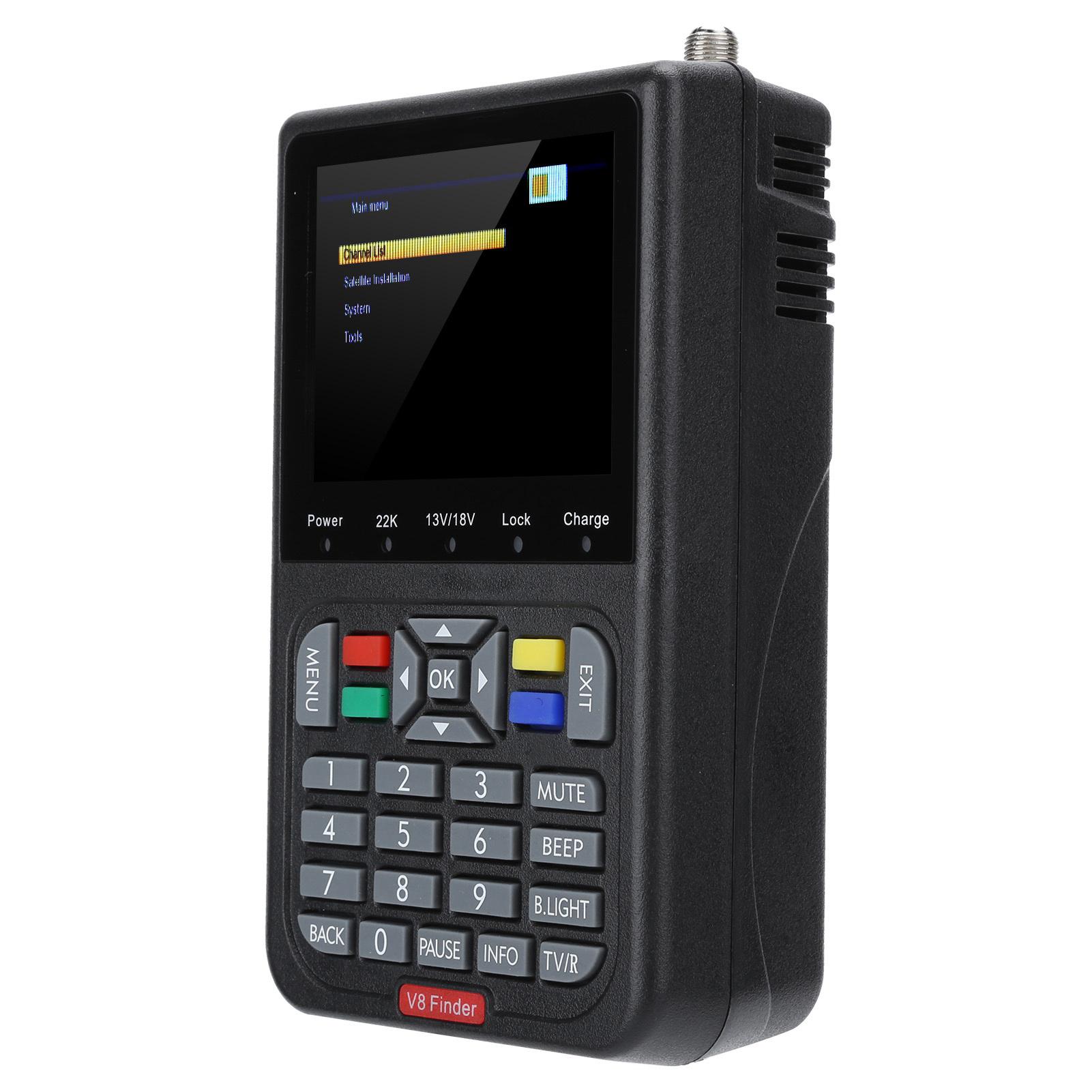 

Высокое разрешение спутников Звездный искатель Идентификатор оборудования Аксессуар DVB s2 ( нуар) US Plug чёрный