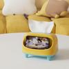 Dopamine Tissue Storage Box Multi-functional Napkin Dispenser Simple Phone Stand Holder  Bedroom
