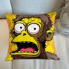 Kawaii Cartoon Animal Graffiti Pillows Decorative Cushion Covers 45X45 Cushions Cover Home Decor Items Decorations Bedroom