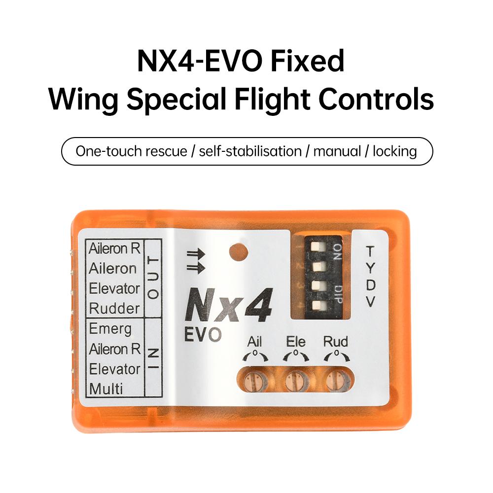 NX4-EVO/NX4-PRO Flight Module Fixed Wing Special Flight Control Board Automatic Balancing Gyroscope Flight Control Sensor Module