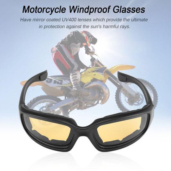 Motorradbrille Outdoor-Sport Anti-UV Winddicht Staubdicht Brille Schutzbrille