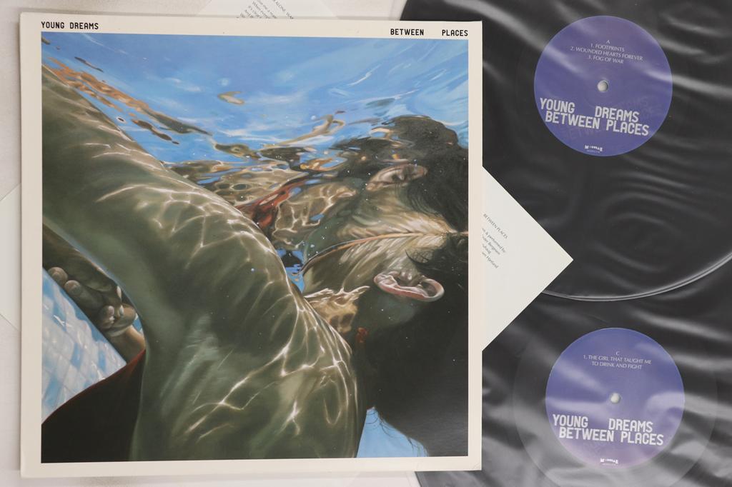 LP Record YOUNG DREAMS - Between Places MODVL170 MODULAR 2013 Australia Rock Used