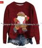 2025 3D Printed Loose Round Neck Sweatshirt - European & American Autumn Collection
