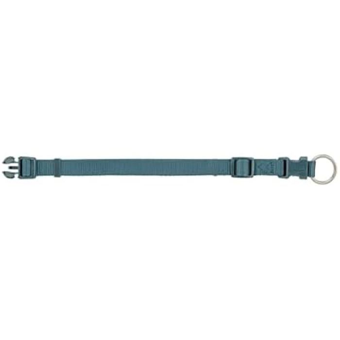 Collier Pour Chien - TRIXIE - Premium - Bleu Pétrole - Confortable - Durable