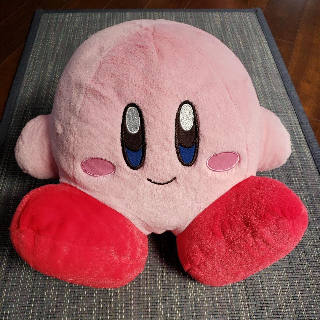 [With tag] Kirby the Star Fluffy BIG stuffed animal