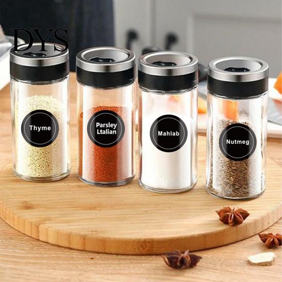 Blackboard Tag Sticker 180Pcs Chalkboard Label Exquisite Waterproof Self-adhesive Kitchen Countertop Spice Bottle Marking Daily Use