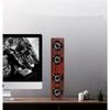 Wooden Soundbar Bluetooth Speaker Music Acoustic System 40W HIFI Stereo Music Surround LED Display Outdoor Speaker With FM Radio