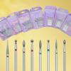 10Pcs Wellck Dental Carbide Ball Strawberries Milling Cutter Machine Professional Nail Drill Manicure Burr Cuticle Remove
