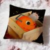 cChainsaw Manss anime Cushion Cover Premium Comfort Reversible Pillow Cove -Two in One Design for Any Room & Car Interior