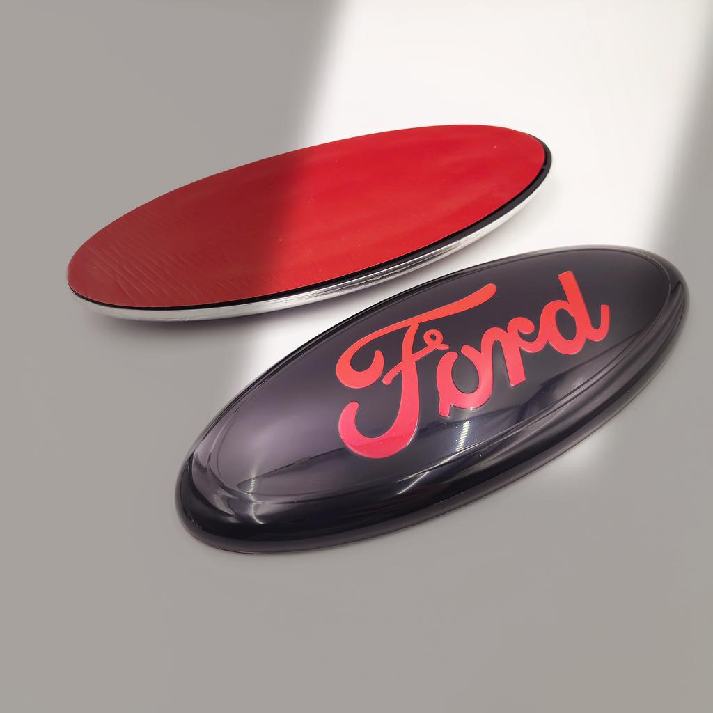BBBT7 175MM ForFord Car Emblem Hood Front Bonnet Grill Rear Trunk Logo Badge Car Front Hood Emblem Bonnet Badge Rear Trunk Badge