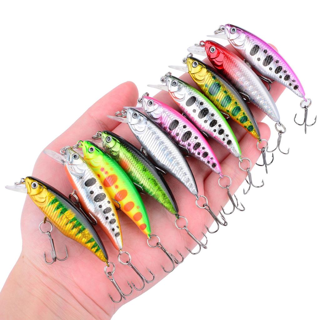 5.5cm/4g Bionic Sinking Minnow for Long Cast Fishing