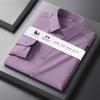 High Quality Modal Woolen Shirt Long Sleeve Men White Black Versatile Shirt Men Wear Fashionable Business Casual Anti-Wrinkle