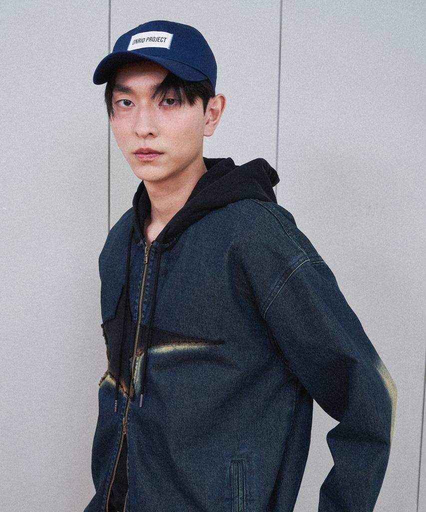 ONRIDPROJECT Logo Label Ball Cap - Navy