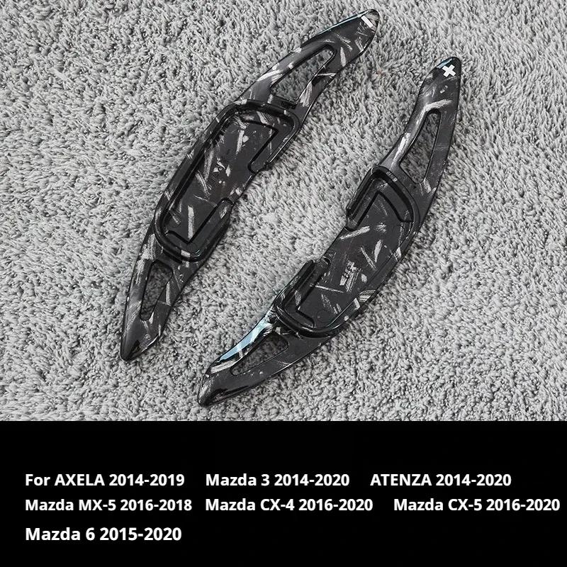 Atenza Shifter Paddle Extension Gearbox Accessories ABS Steering Wheel Paddle Shift For Mazda 6 Axela CX-4 CX-5 MX-5