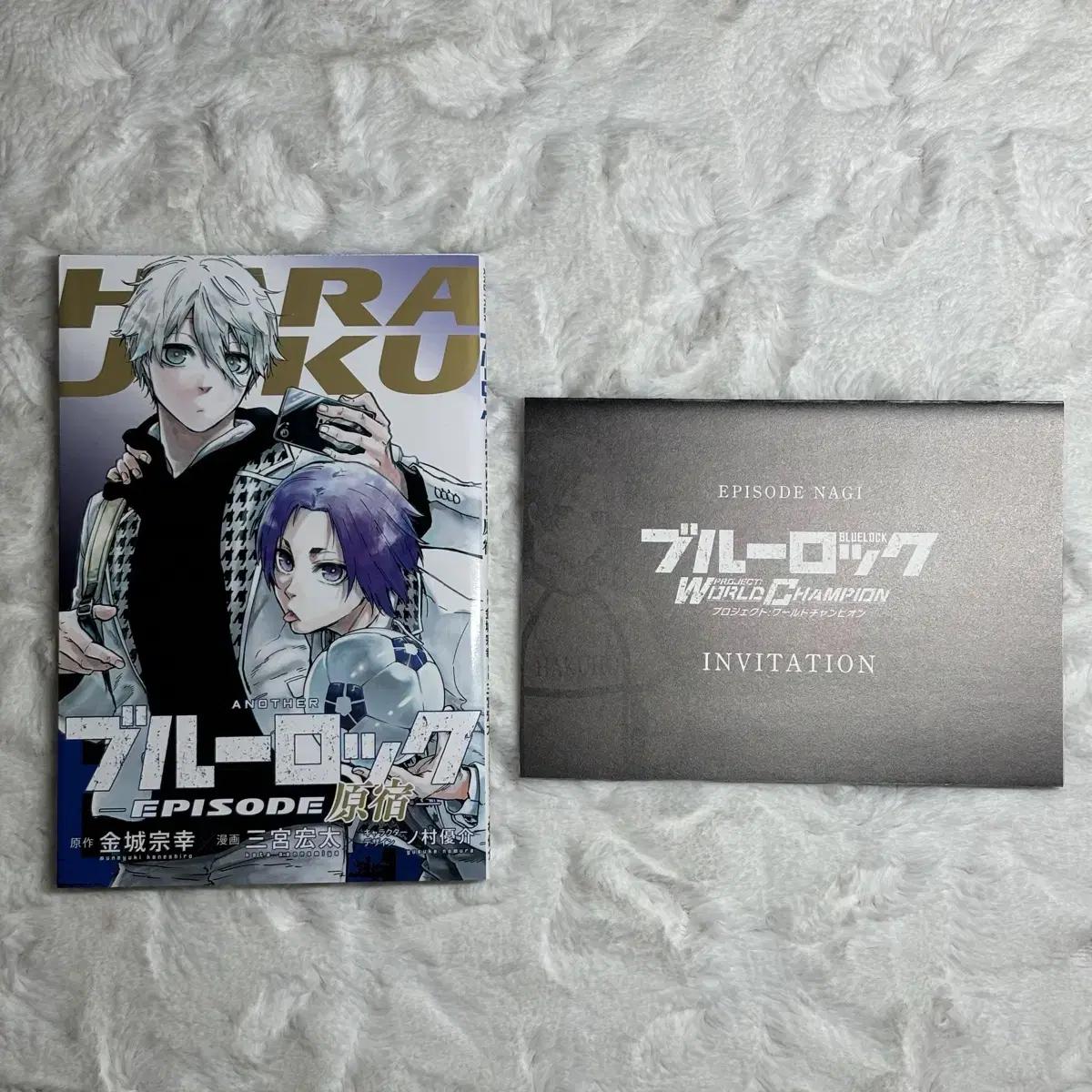 

Blue Rock Movie Booklet Bonus Nagi Leo