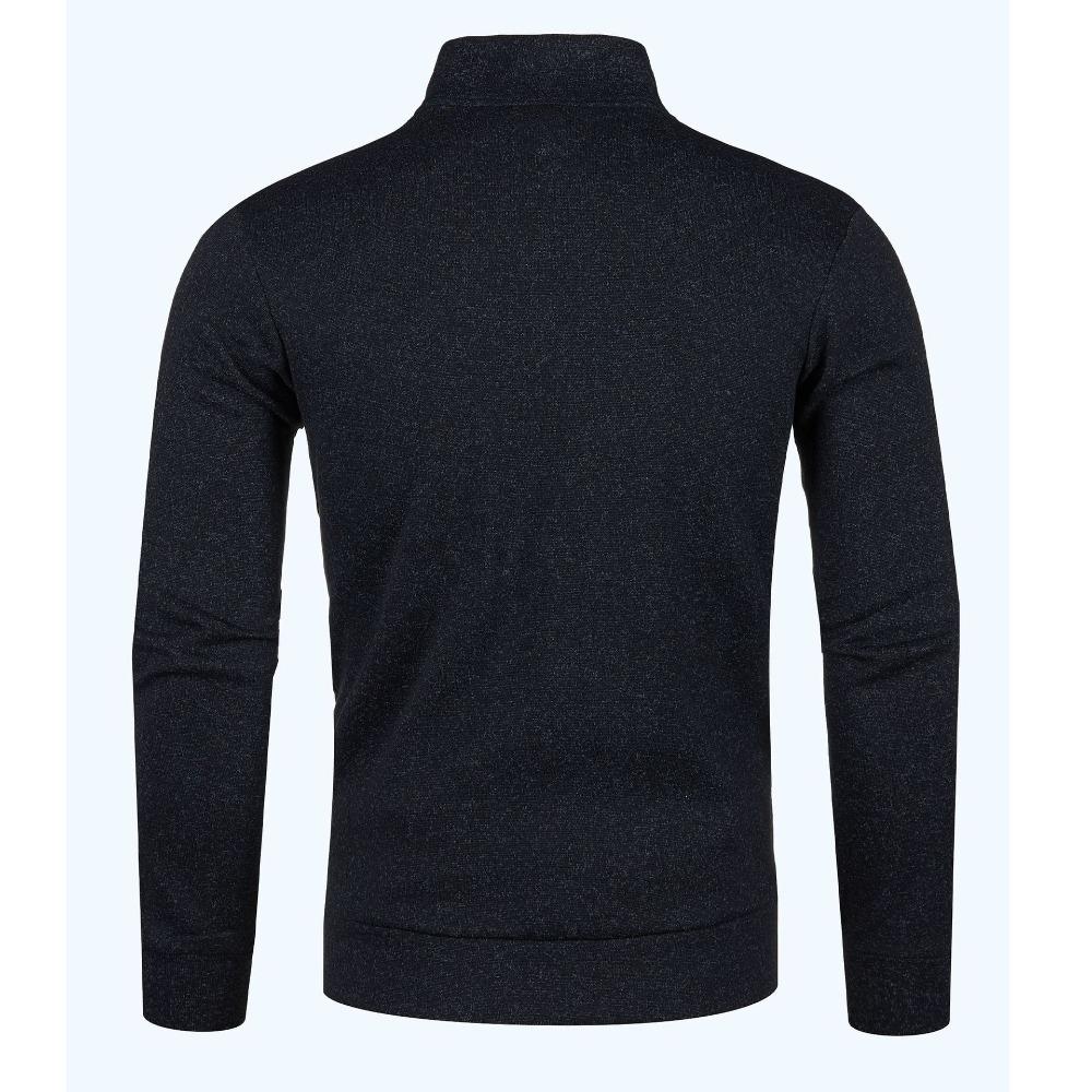 Men's Autumn Jacket Stand Collar Patchwork Slim Fit Zip Up Casual Streetwear Men Coat