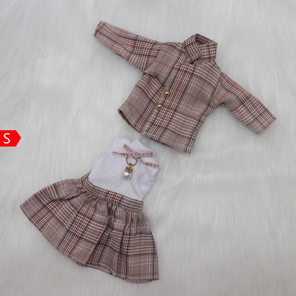 

Одяг для ляльок 30 см з капелюхом для 1/6 12-дюймової BJD ляльки одяг шкільна форма жіноча сукня косплей дівчата літні шорти спідниці Fits 30cm doll