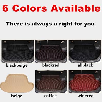 Professional High Side Car Trunk Mat Tail Liner Rear Cargo Pad WaterProof For Porsche Macan Cayenne