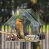 With Suction Cups Window Bird Feeders Plastic Window Bird House Windowsill Birdfeeders  Bluebird