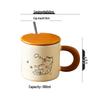 Shangqi Ceramic Cat Couple's Mug Gift Set