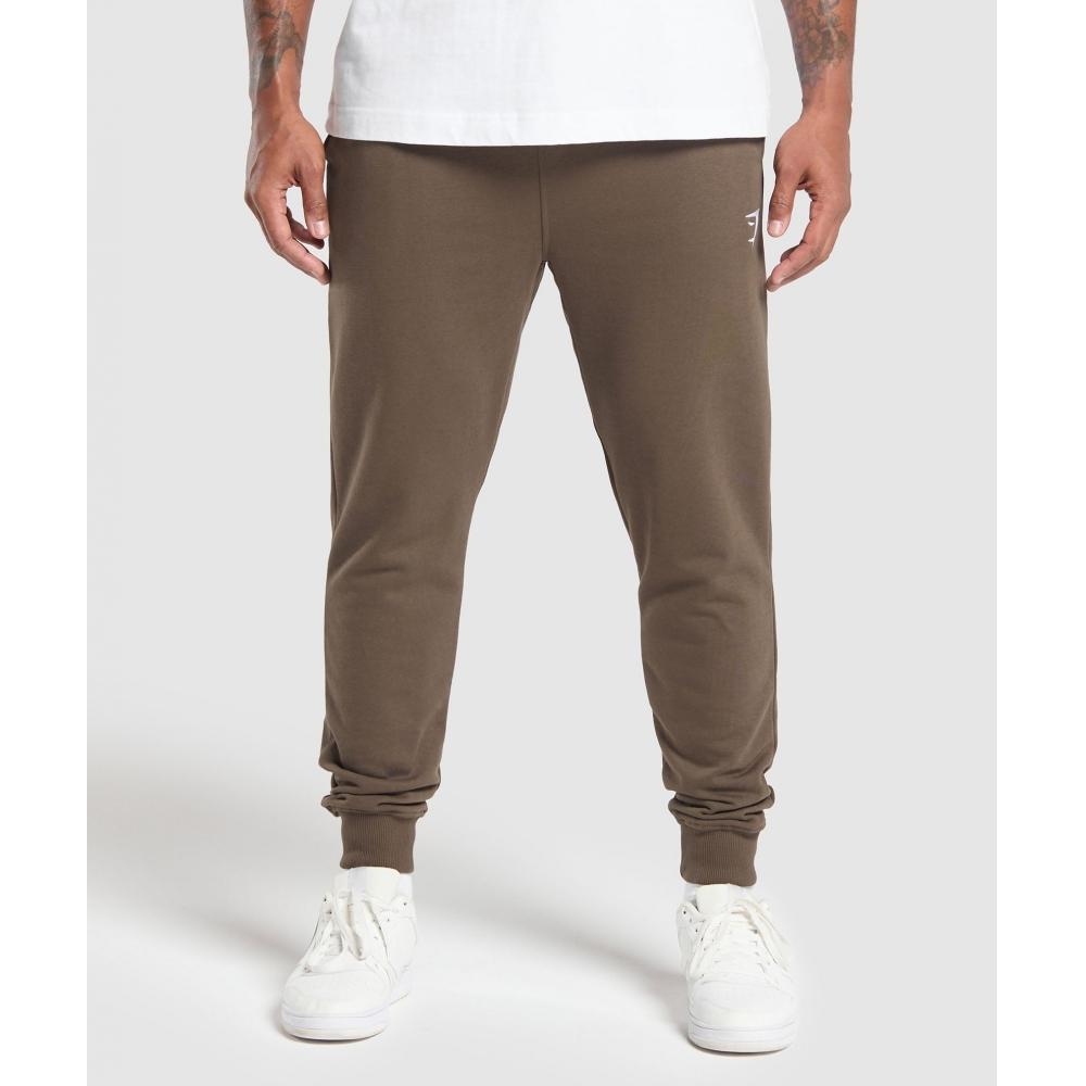 

Gymshark Crest Joggers Walnut Brown A2a4h Nccz XS