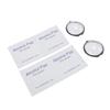 2 Pcs Lens Guard Suitable for Insta360 X5 Action Camera 9H Hardness High Transparency Panoramic Lens Protector