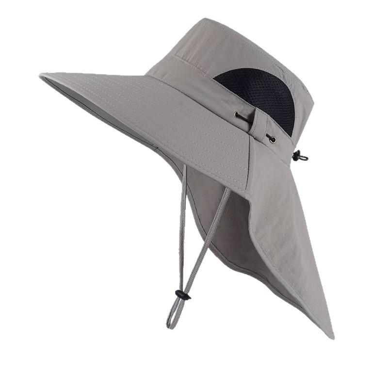 New Outdoor Summer Sun Protection Hat, UV Protection Bucket Hat Women's High-end Sense Hat Direct Supply