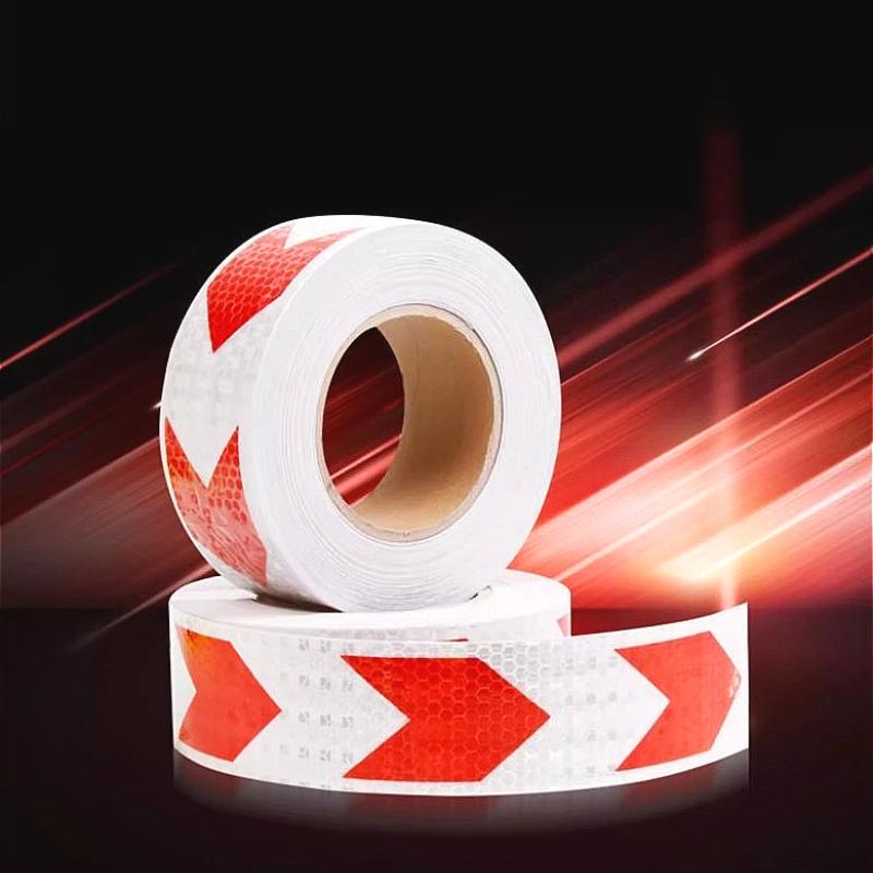 Glow Tape Car Reflective Tape Safety Warning Sticker Traffic Reflector Tape Anti Slip Traction Sticker Non-slip Tape for Stairs