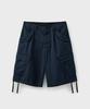 Yunionbeullu M65 Wide Cargo Shorts [Navy]