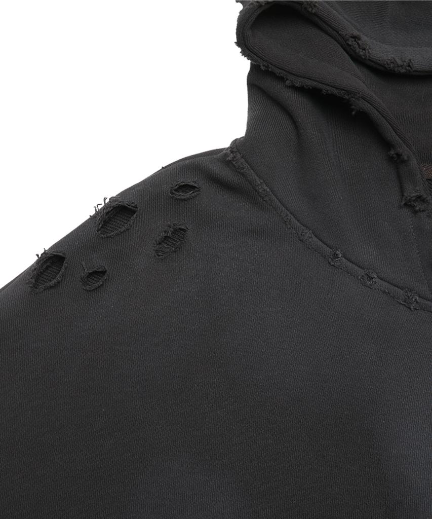 Endamirohone Rust Damaged Zip Hoodie