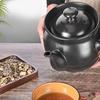 Casserole, Clay Pot, Medicine Pot, Soup Pot, Decoction Pot, Herb Pot, Ceramic, Large Capacity, Heat-Resistant, with Lid, Ceramic, Chinese Medicine Pot