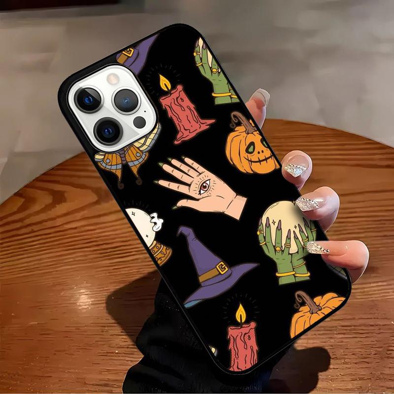 

Halloween Pumpkin Spooky Phone Case For iPhone 17 Air 16 15 14 13 12 11 Pro Max Max Plus Bumper Case Cover iPhone 13pro