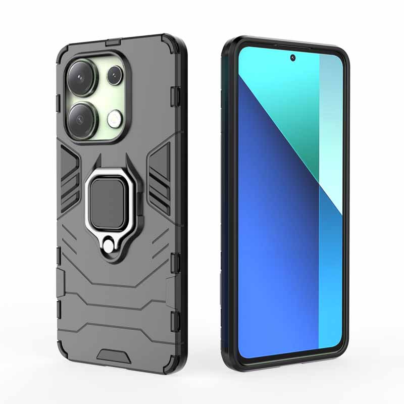 Shockproof Case For Redmi Note 13 4G Ring Armor Holder Back Coque for Xiaomi Redmi Note 13 Pro Plus Note13 13C 5G Phone Cover