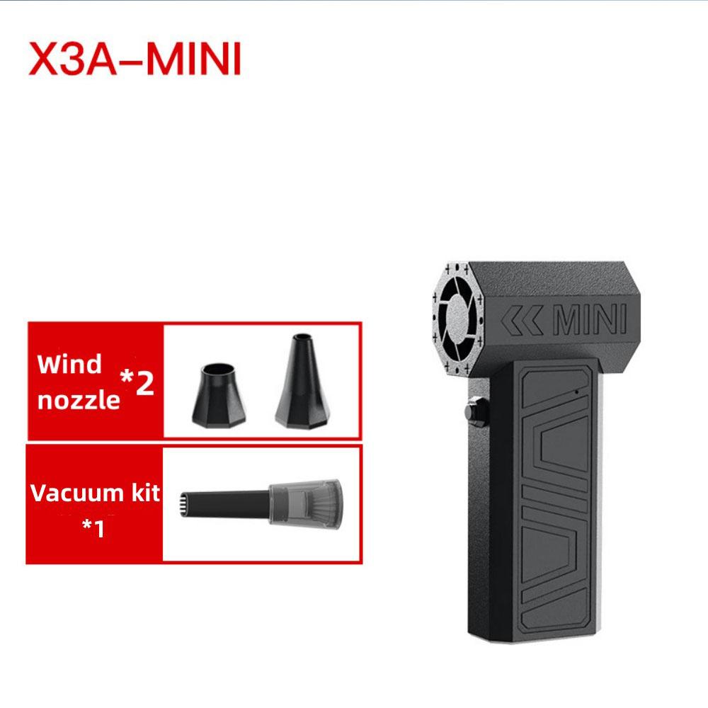 Powerful Air Blower 200000RPM Brushless Violent Fan Vacuum Dust Cleaner Strong Winds 52m/s Turbo Jet Blower Type-C Recharging