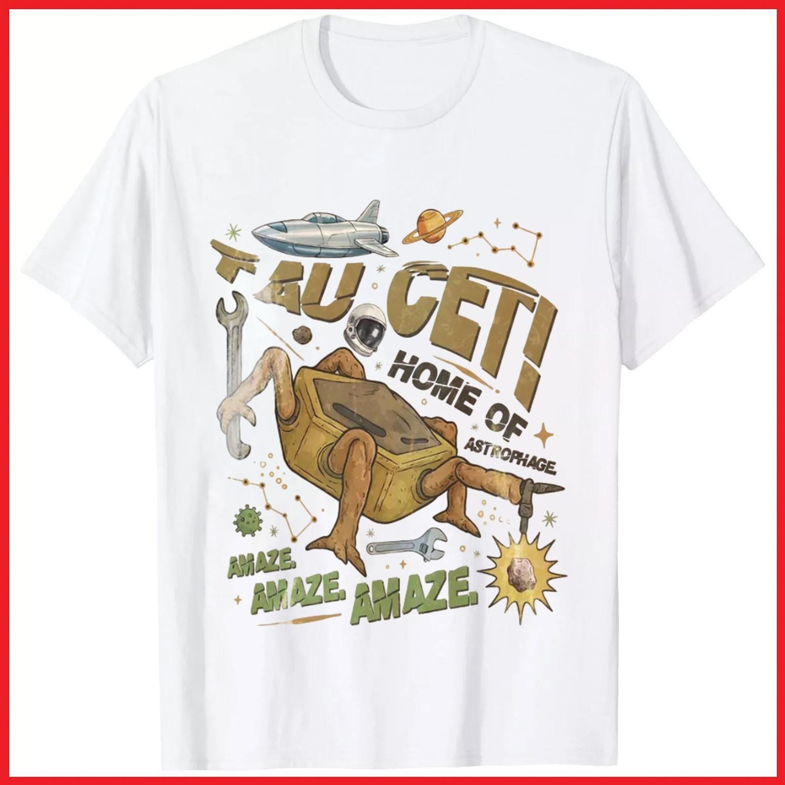 Project Hail Mary Rocky Retro Bookish White Cotton T-Shirt S-5XL XXXL