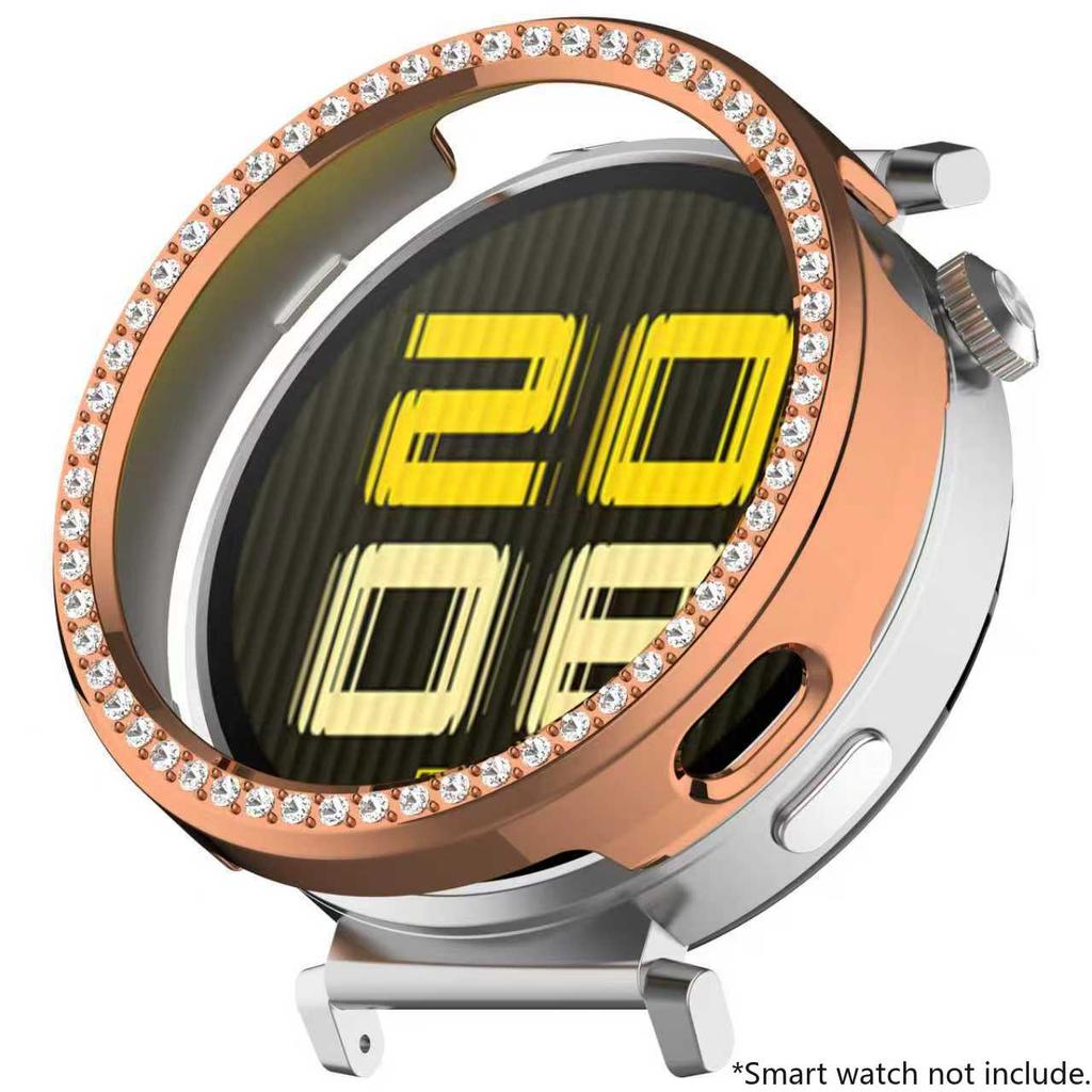 Bling PC Hohlgehäuse Rahmen für Huawei Watch GT6 Diamant Kristall Stoßstangen Schutz für Huawei Watch GT6 41mm Hülle Zubehör