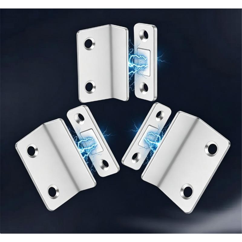 3pcs Strong Magnetic Cabinet Door Catches Latch Heavy Duty Furniture Door Stopper Hardware Accessories