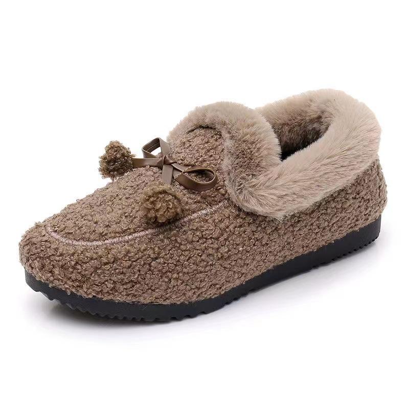 New Style of Doudou Shoes: Cotton Shoes, Fleece Shoes, Woolen Shoes, and Warm Women's Shoes