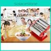 Home Use Hand Crank Noodle Machine With Multifunction Roller For Dumplings And Pasta