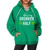 Dame Casual Mote Print Langermet Rund Hals Pullover Topp Bluse