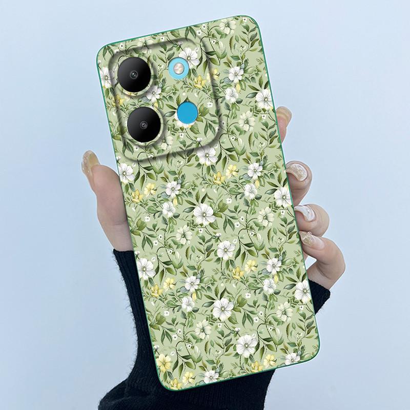 For Infinix Smart 7 X6515 Case Smart 7 HD X6516 Fashion Simplicity Cover Soft Silicone Phone Case For infinix Smart7 Plus Shells