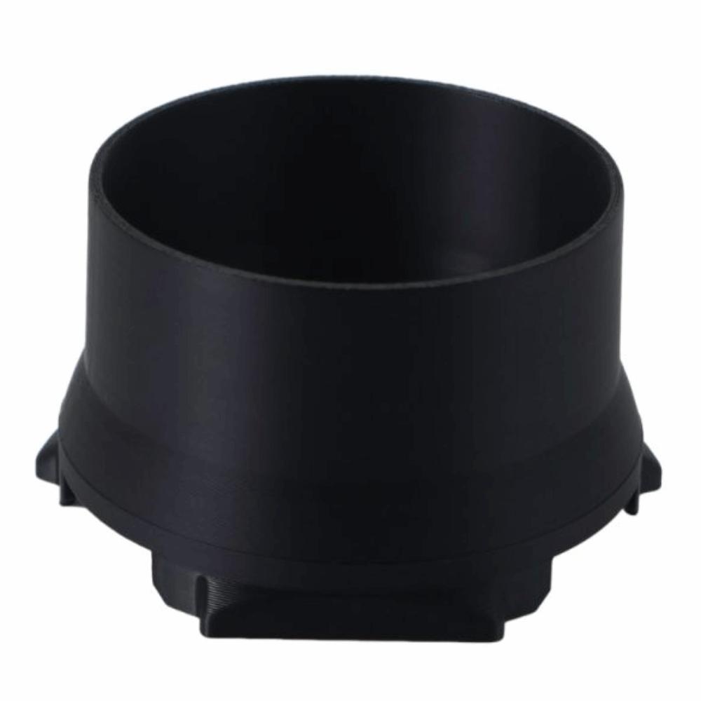 Black Coffee Handle Powder Ring Anti Flying Powder Portafilter Ring Coffee Dosing Funnel Barista