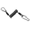 Stainless Steel Buckle Portable Camera Diving     Spring Rope Fishing Missed Line