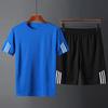 Men's Lightweight Summer Casual 2-Piece Set: Short-Sleeved Shirt & Shorts for All Ages (Plus Sizes Available)