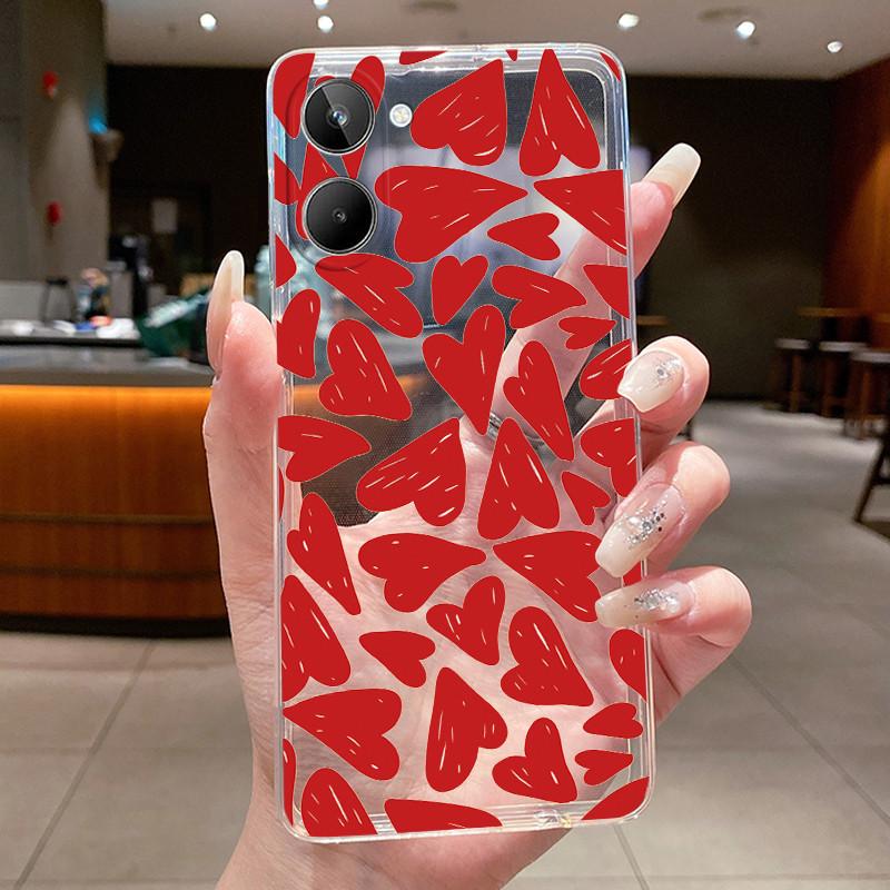 Phone Casing For Realme 9i 5G RMX3612 / Realme 10T 5G Luxury Dragon Cute Cool Boys Girls Patterns Transparent Soft Silicone Case