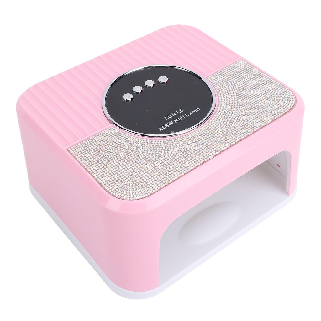 LED Nail Lamp Automatic Sensor LED Nail Curing Light Portable High Power Nail Dryer for Home and Nail Salon EU Plug