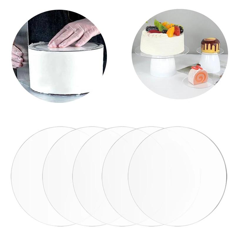 Round Cake Pan Stand DIY Craft Baking Tools Multi-Layer Support Spacer Stand Dessert Frame Kitchen Pastry Decorative Spacer
