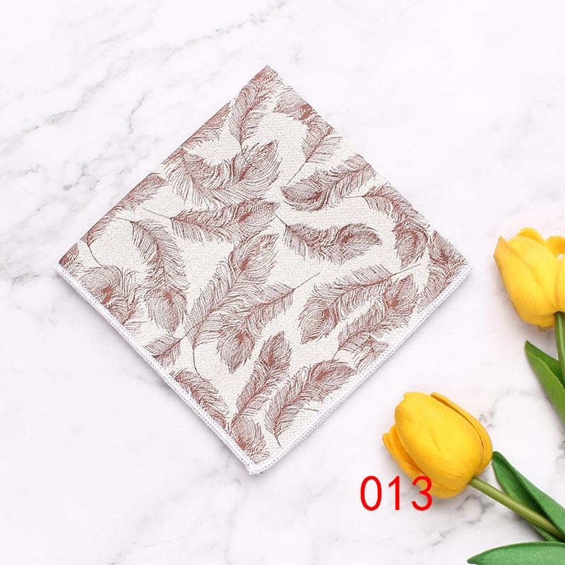 Men'S Pocket Towel Polyester Suit Dress Chest Towel Multi-Color Handkerchief Geometry Square Towel Source Sales