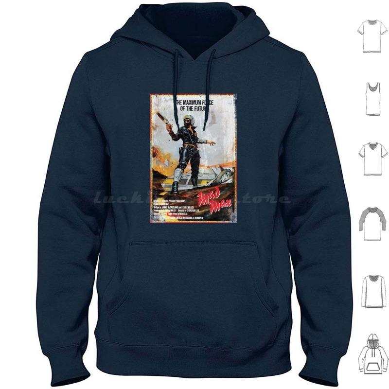 Most Important Mad Max Distressed Movie Poster Halloween Holiday Hoodie Most Important Mad Max Distressed